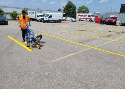 Parking Lot Line Painting Xtreme Motors Ltd Cambridge 15
