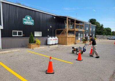 Line Painting Country Club For Pets London Canada 2